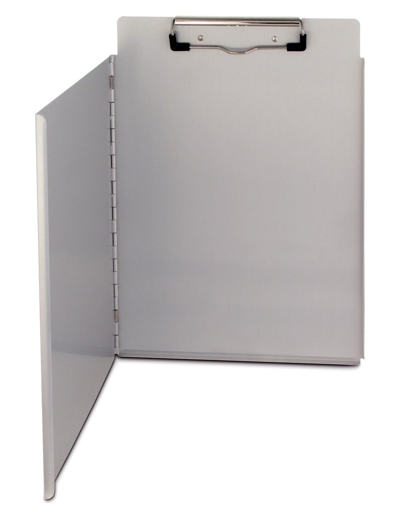 Saunders Recycled Aluminum Portfolio Clipboard â€“ Letter Size File Holder with Privacy Cover. School Supplies - Image 5